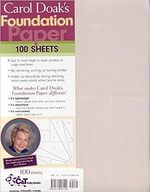 Carol Doaks Foundation Paper, 100 sheets